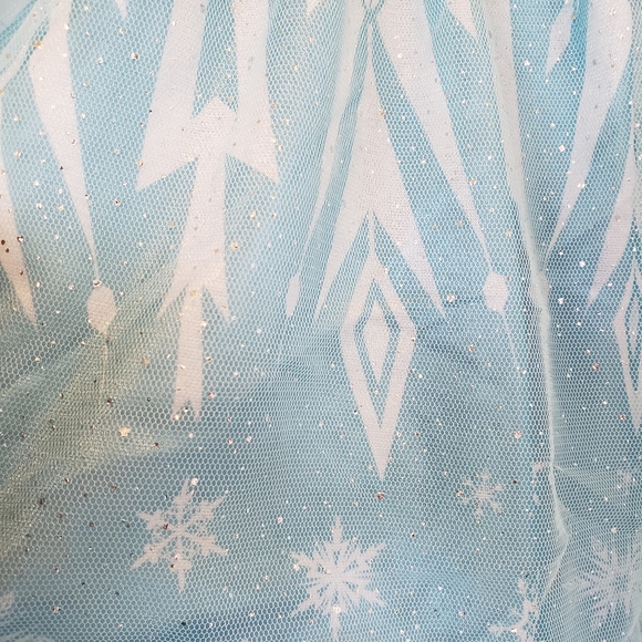 Disney Frozen Princess Elsa Nightgown Pajamas Sleepwear Girls Size: 4/5 NWT - Picture 6 of 10